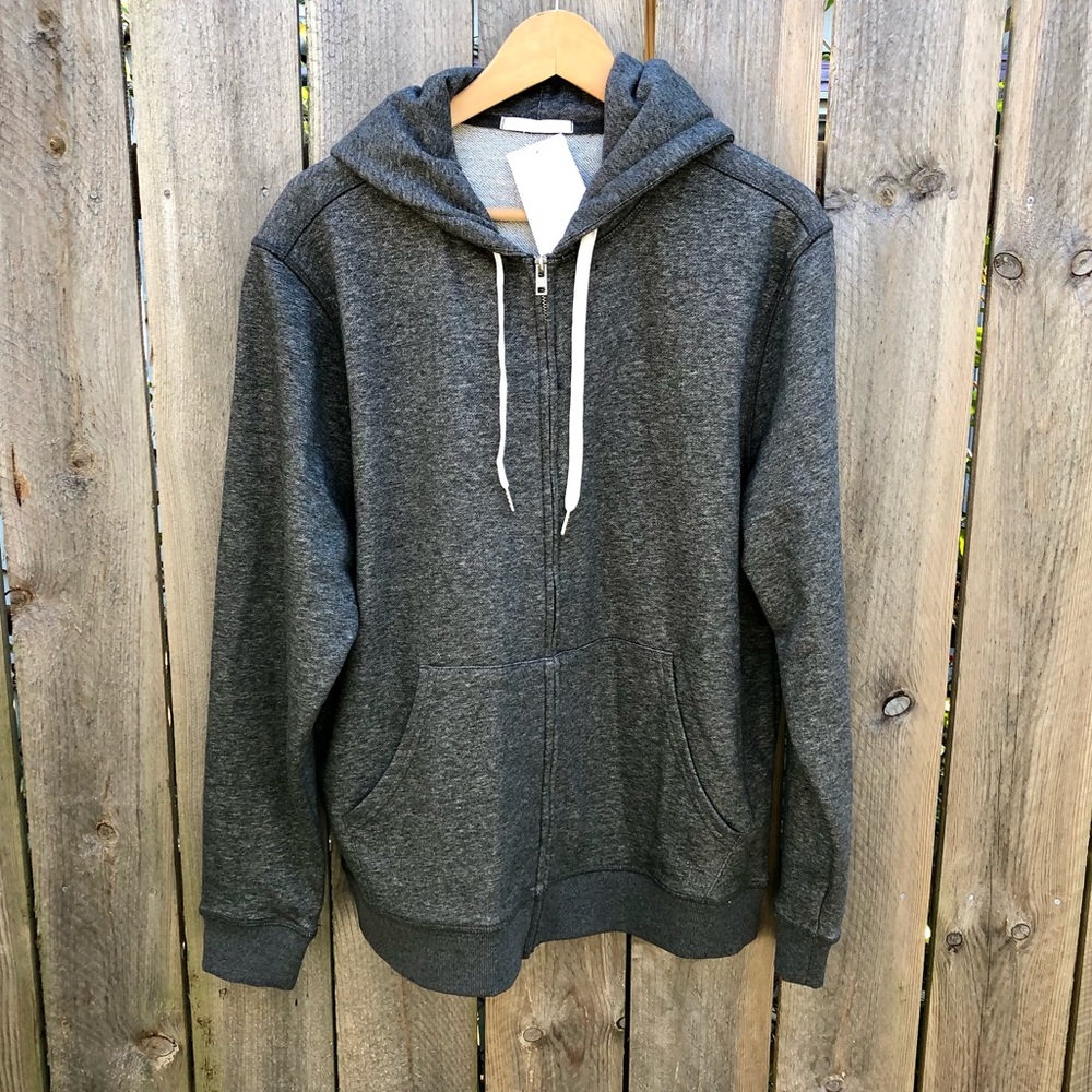 NWT Helmut Lang | Printed Hoodie in Vapor Heather Size M-L